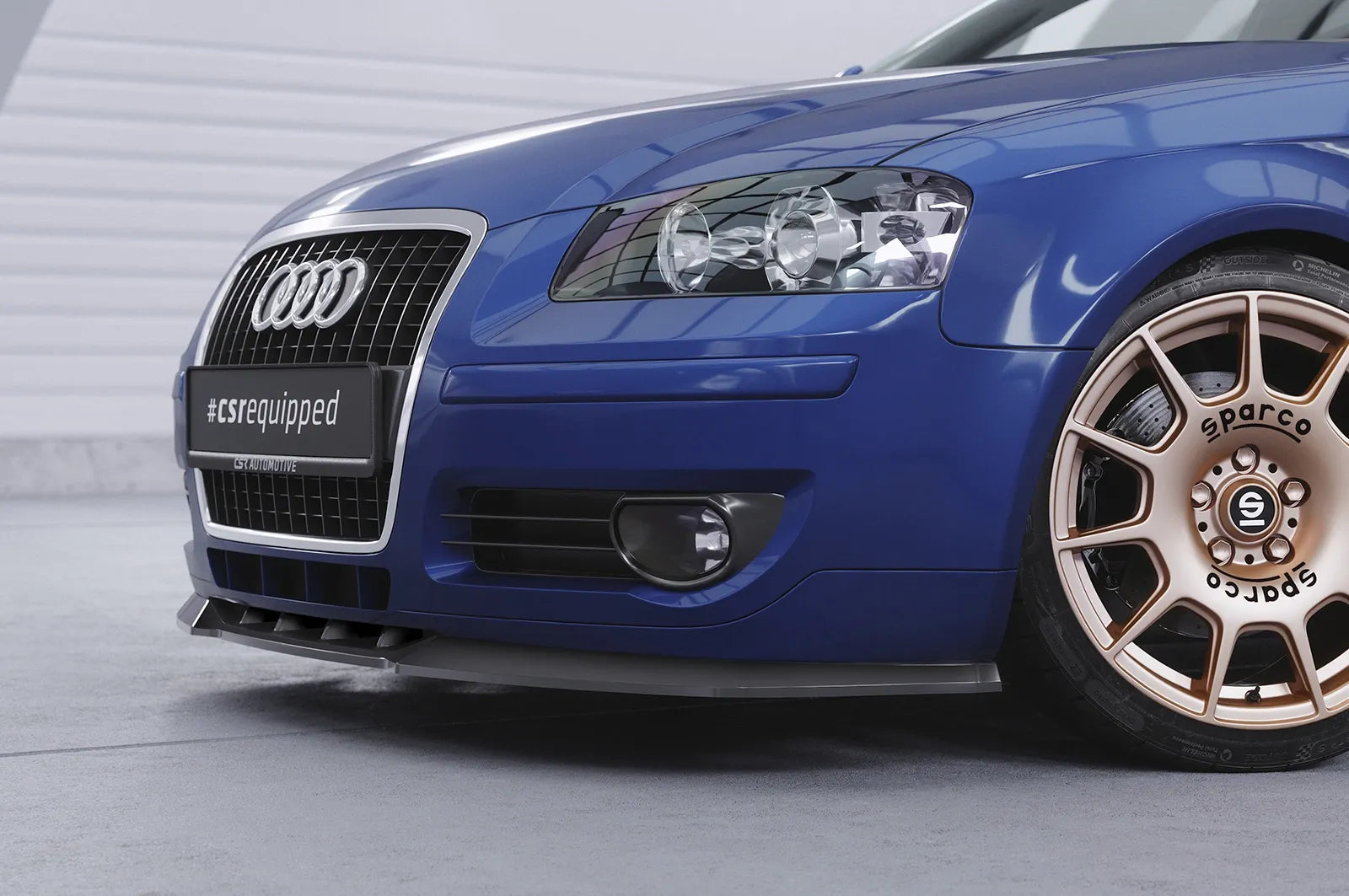 Spoiler Avant Audi A3 8P/8PA - Plusieurs Finitions Disponibles - Revvo