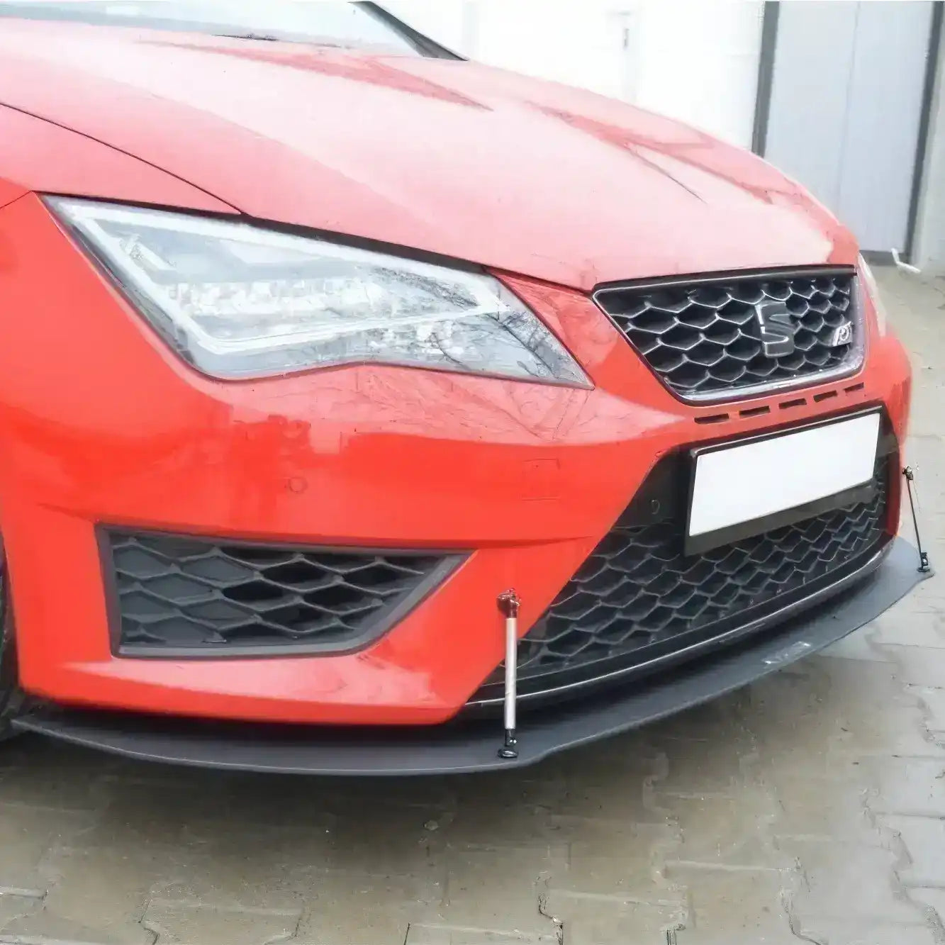 Maxton Lame Avant + Barres de Renfort Seat Leon 3 Cupra / FR phase 1 - Revvo