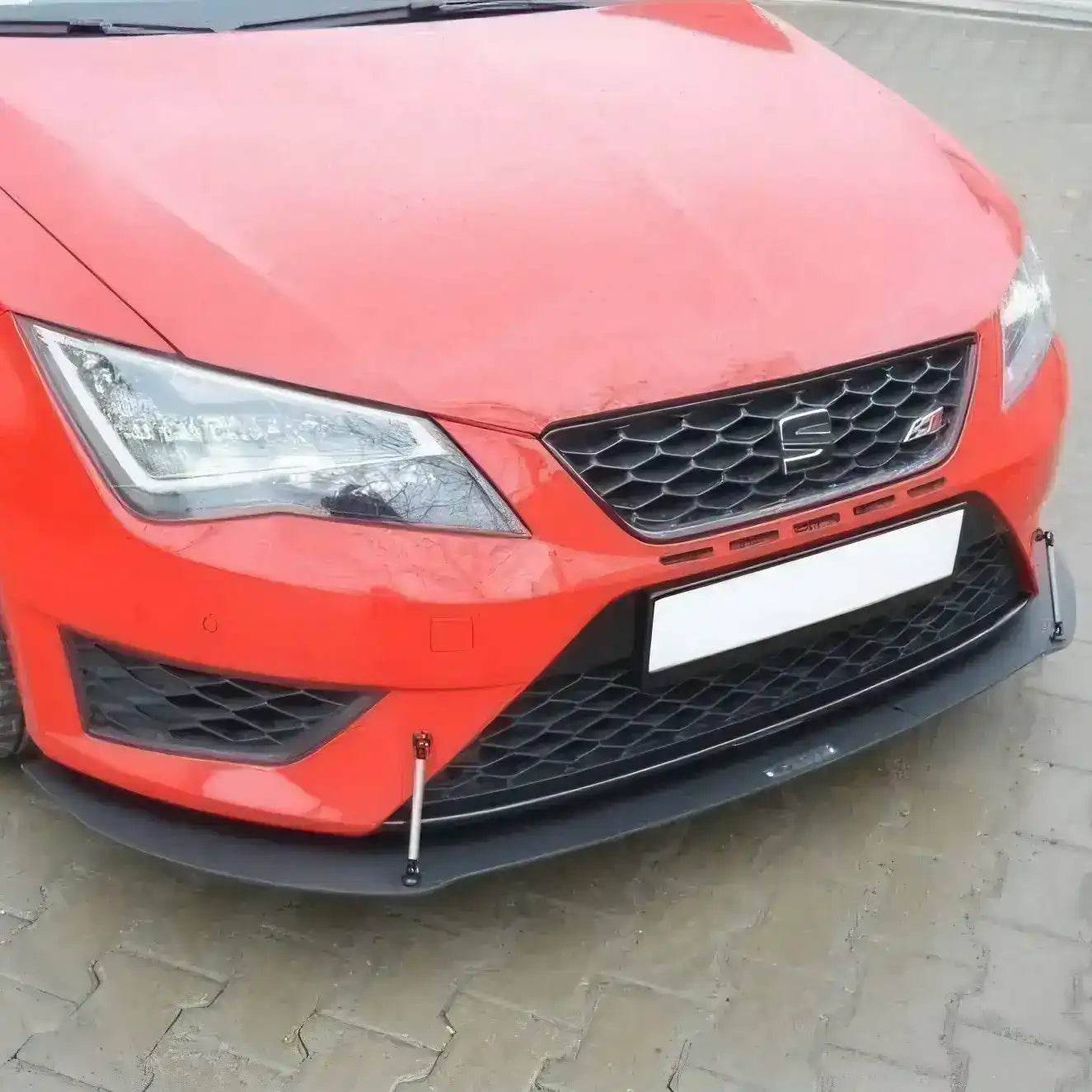 Maxton Lame Avant + Barres de Renfort Seat Leon 3 Cupra / FR phase 1 - Revvo