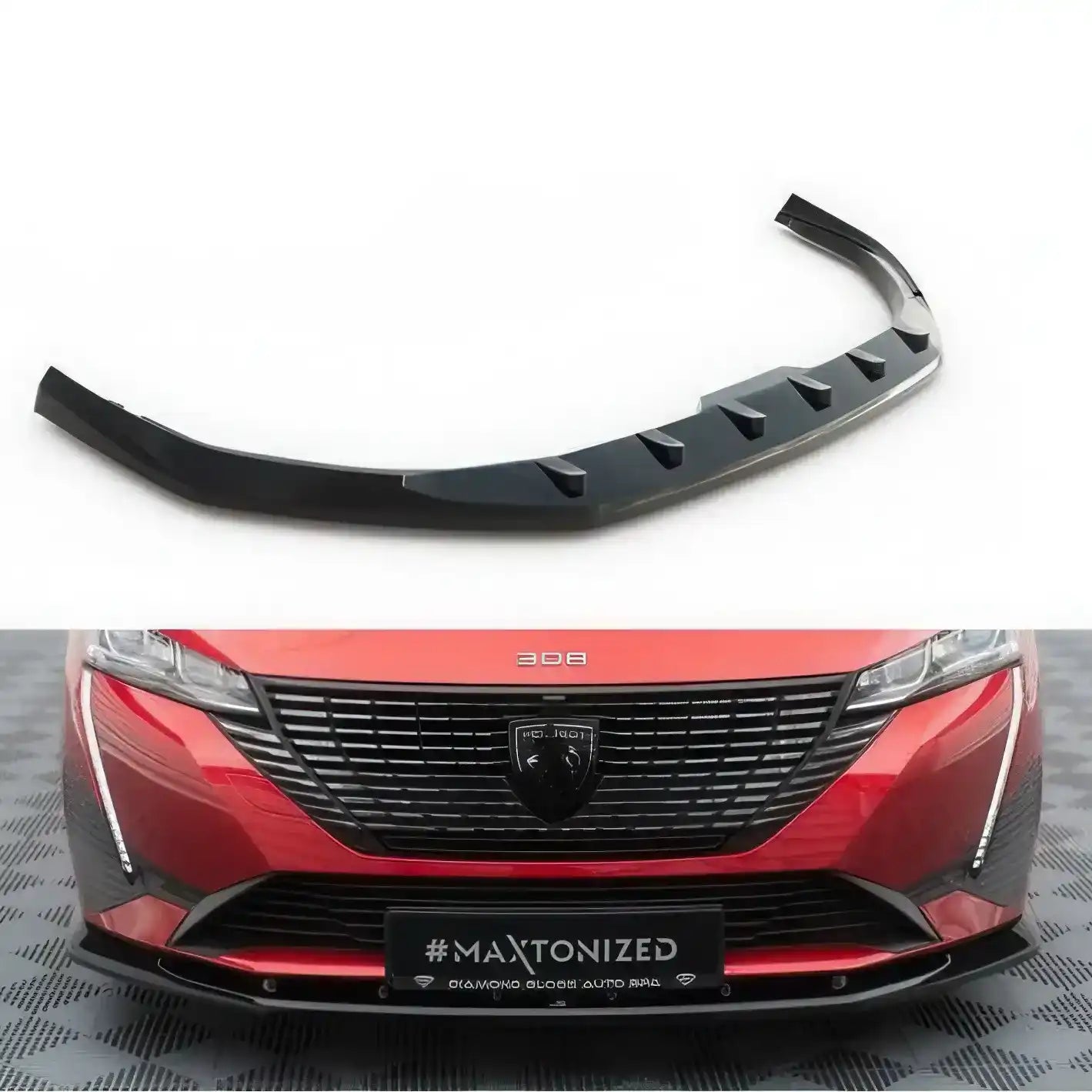 Lame Avant V1 Maxton Peugeot 308 3 - Revvo