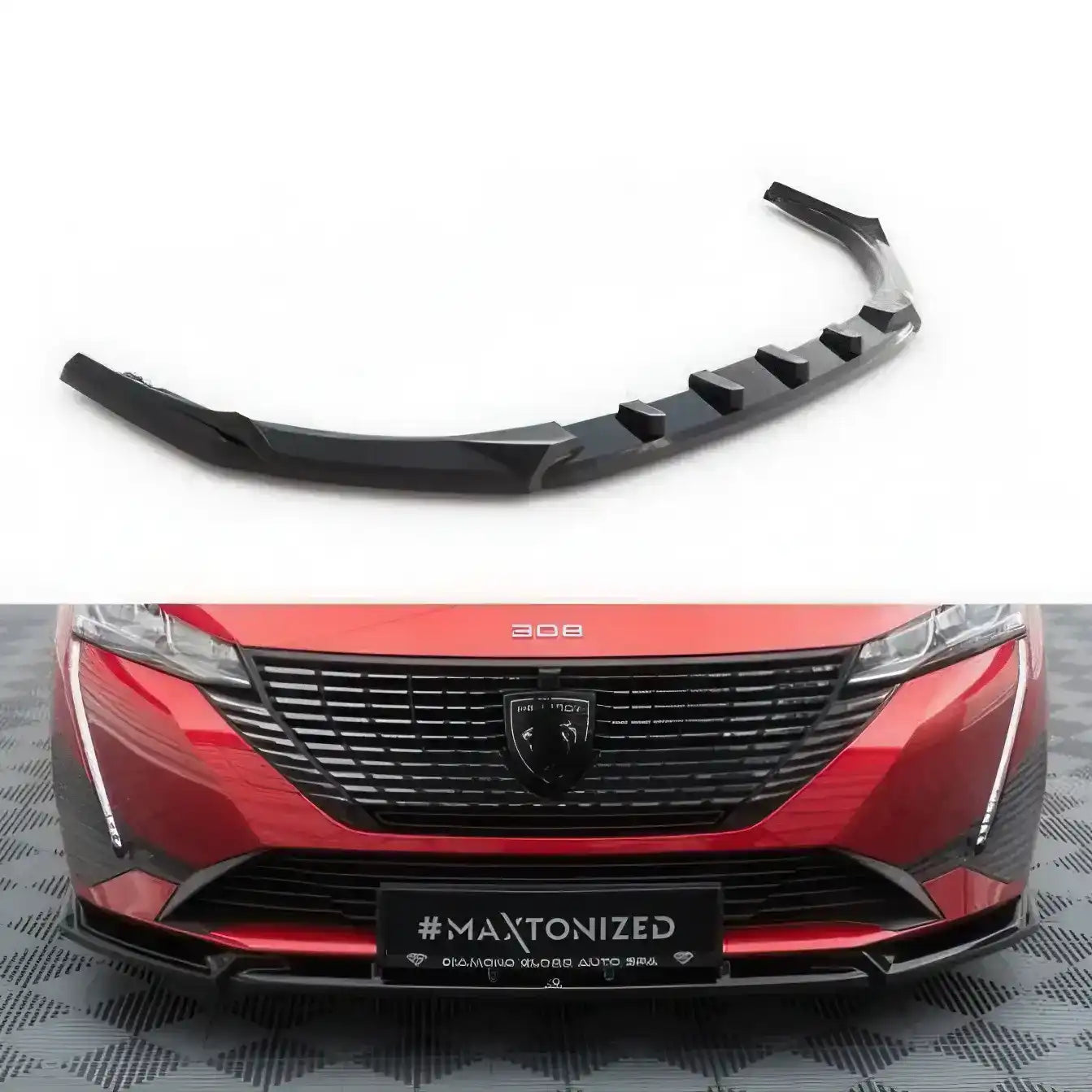 Lame Avant V2 Maxton Peugeot 308 3 - Revvo