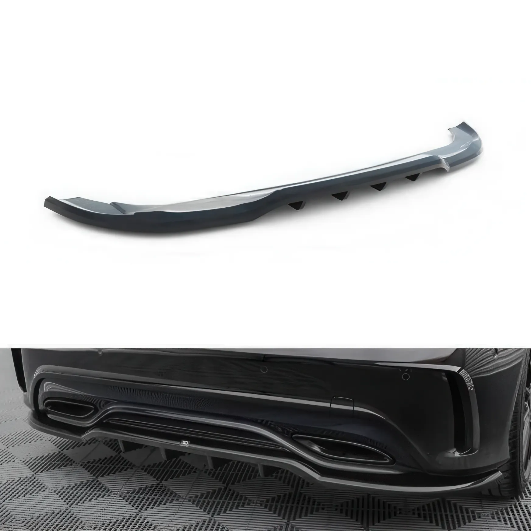 Diffuseur Maxton Mercedes Classe A AMG Line W176 phase 2 - Revvo