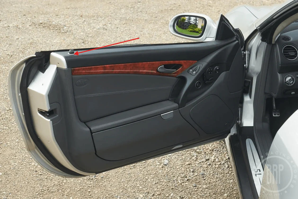 Garniture Bouton Verrouillage de Porte pour Mercedes SL R230 - Revvo