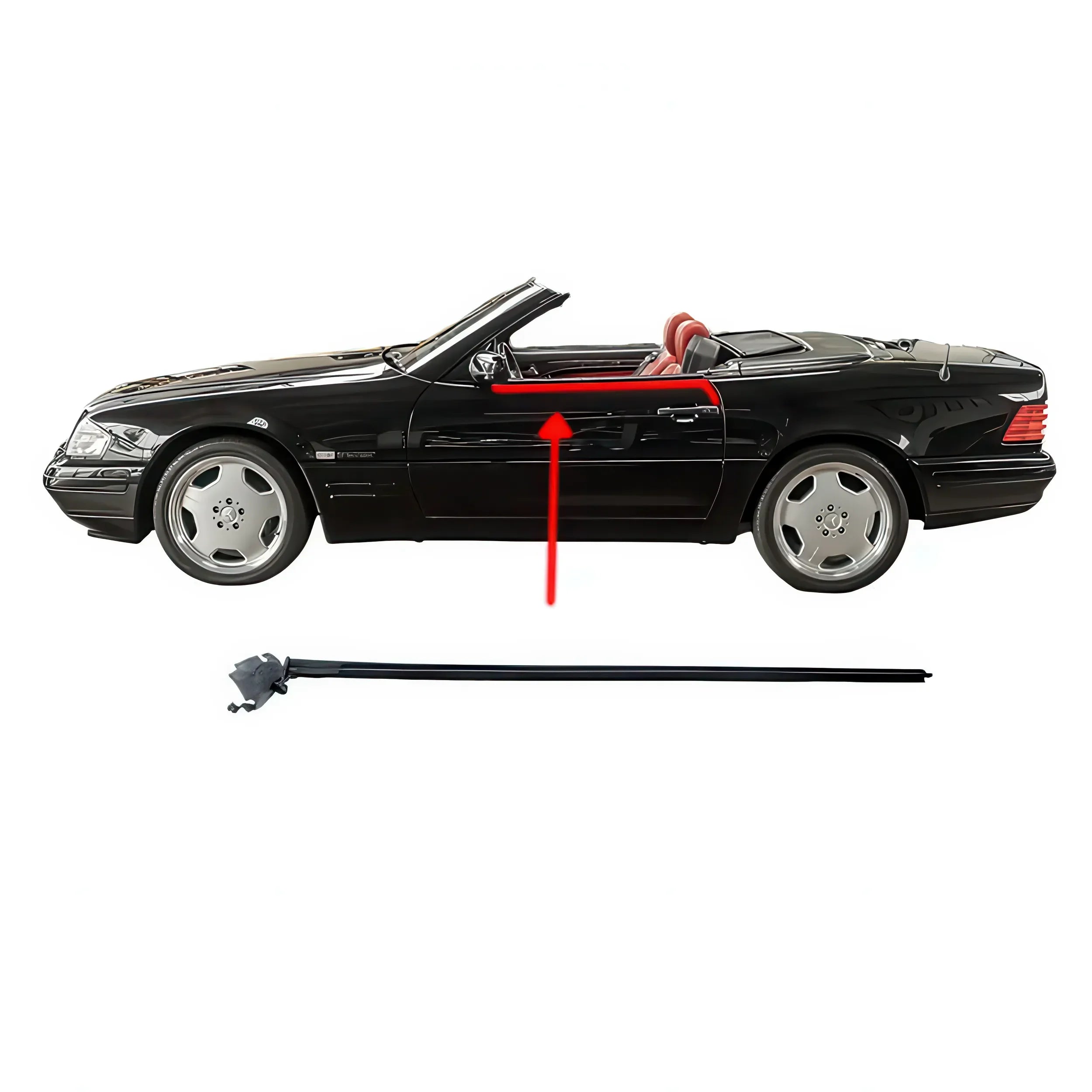 Joint Vitre Porte - Mercedes SL R129 - Revvo