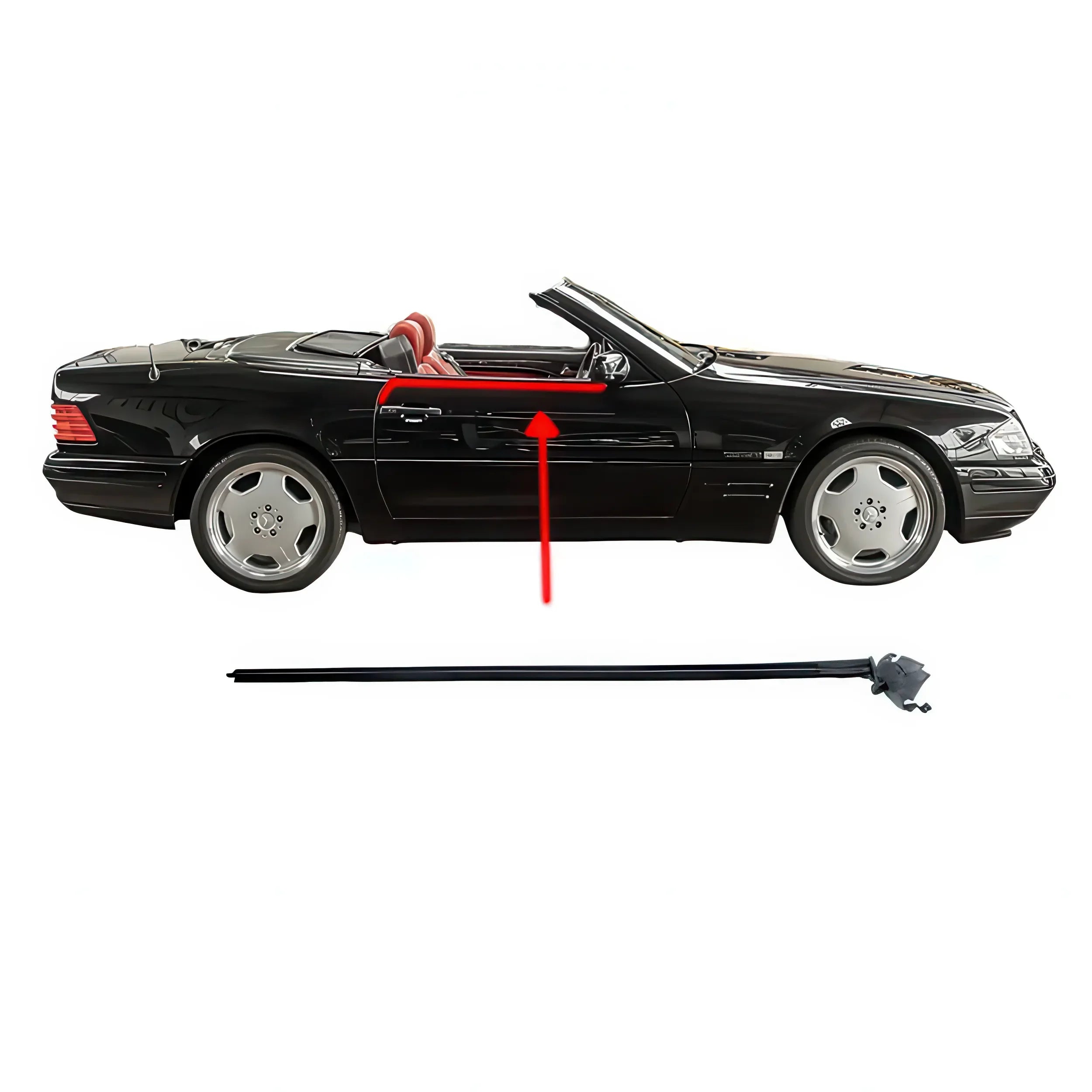Joint Vitre Porte - Mercedes SL R129 - Revvo
