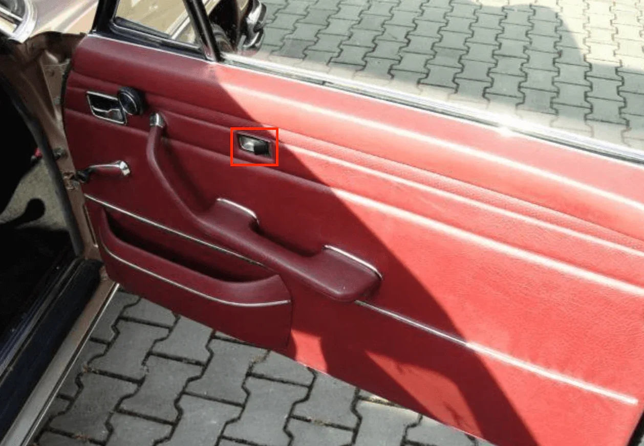 Garniture Intérieure Poignée de Porte pour Mercedes W111 / W113 / W114 / W123 - Revvo