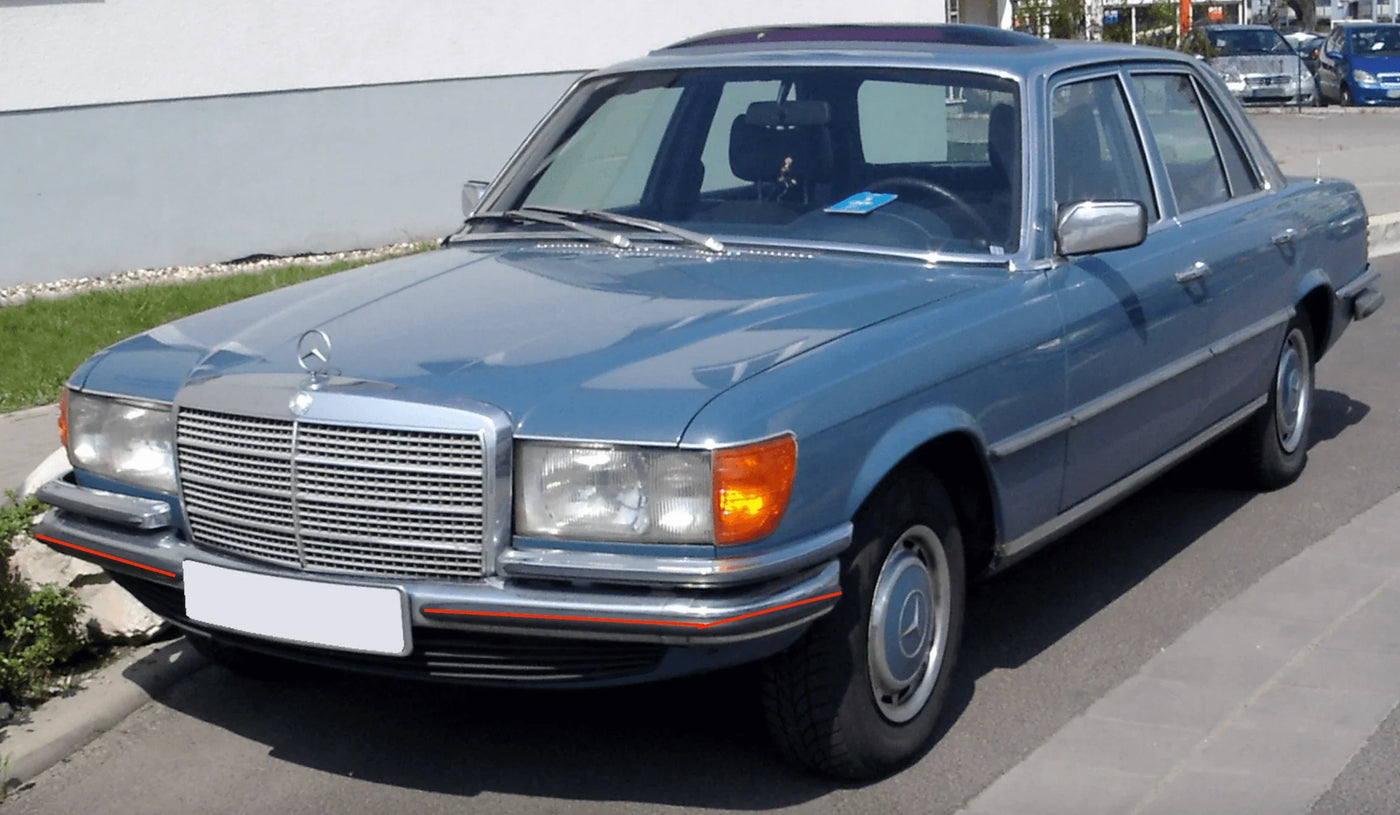 Baguette Protection Pare-Chocs pour Mercedes Classe S W116 (1994-1997) - Revvo