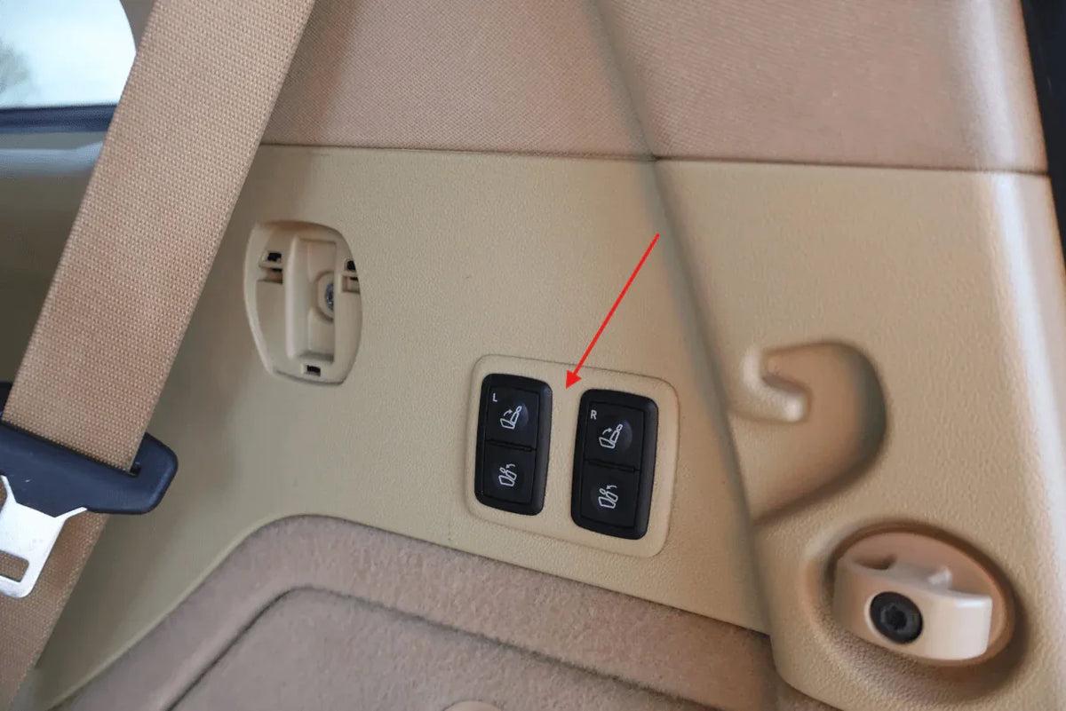 Cache Commande Siège 3ème Rangée pour Mercedes ML (2005-2011) - Revvo
