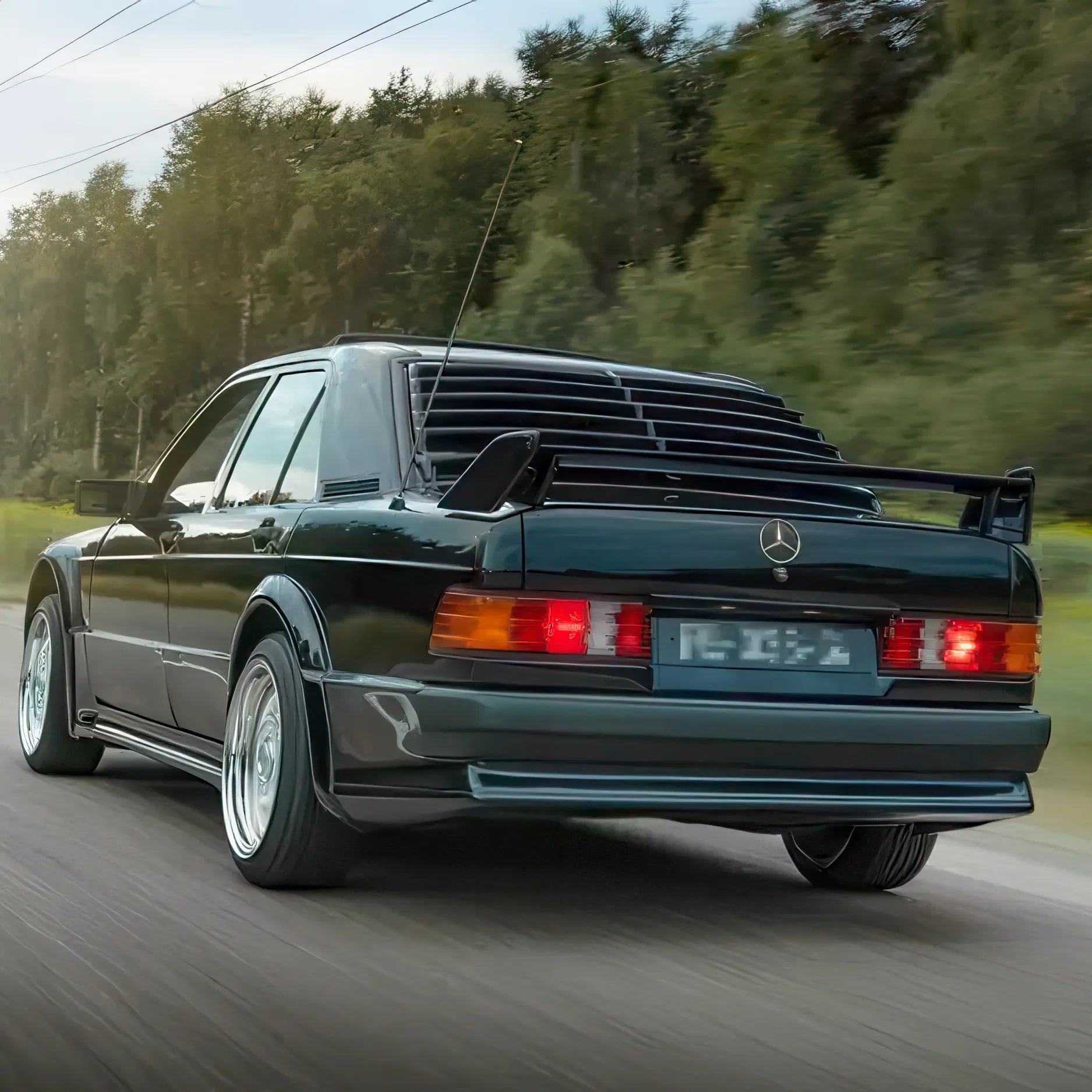 Persienne Lunette Arrière - Mercedes 190 - Revvo