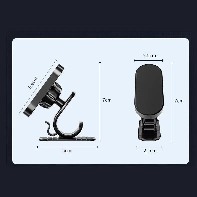 Petit Support Aimanté de Téléphone pour Voiture - Revvo
