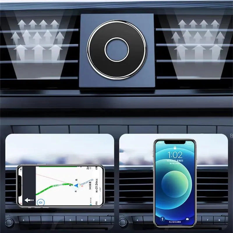 Mini Support de Téléphone Magnétique Rond - Revvo