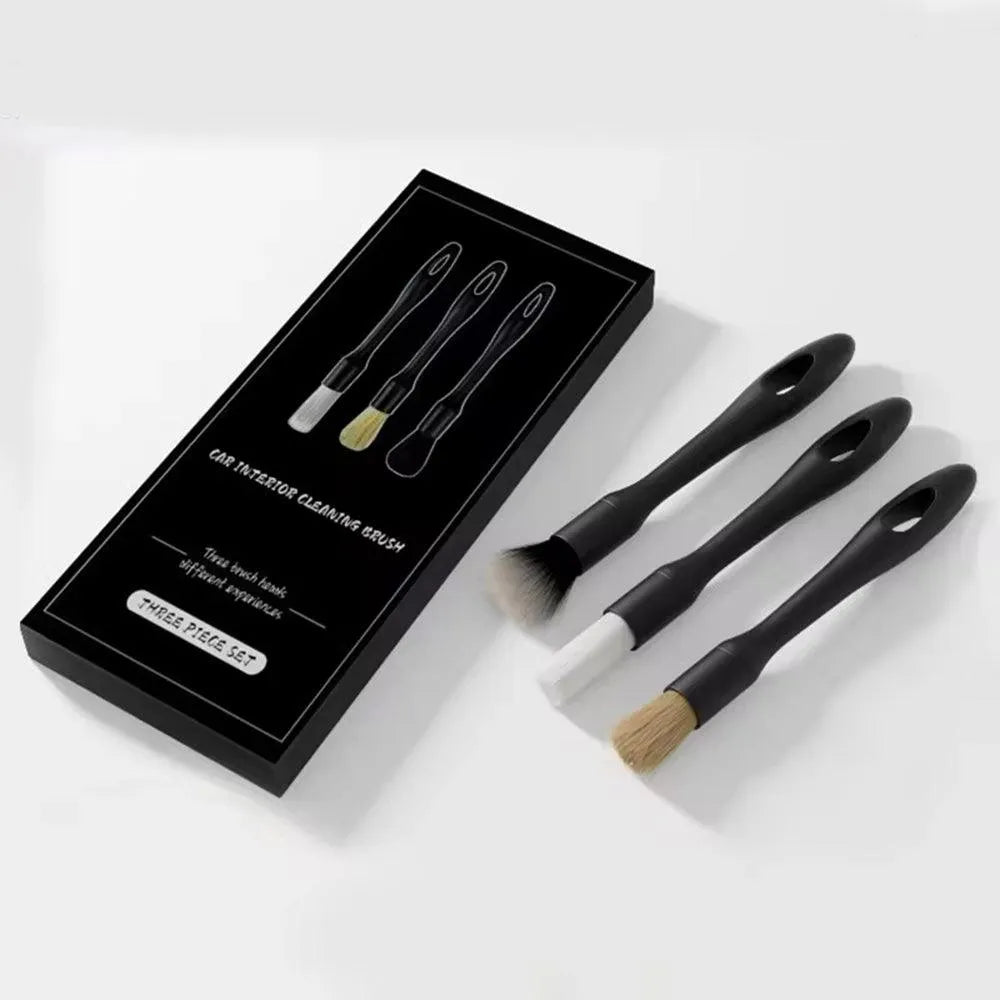 Coffret de Pinceaux de Nettoyage pour Voiture - Revvo