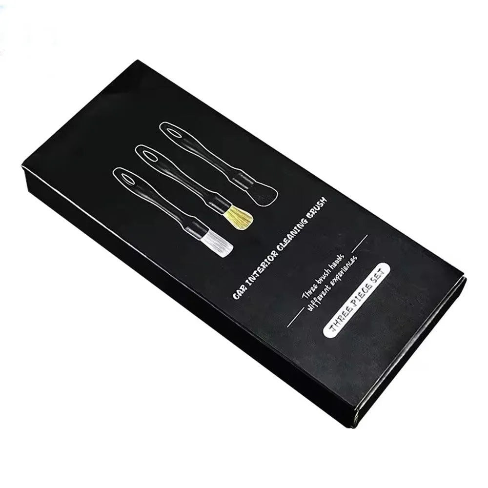 Coffret de Pinceaux de Nettoyage pour Voiture - Revvo