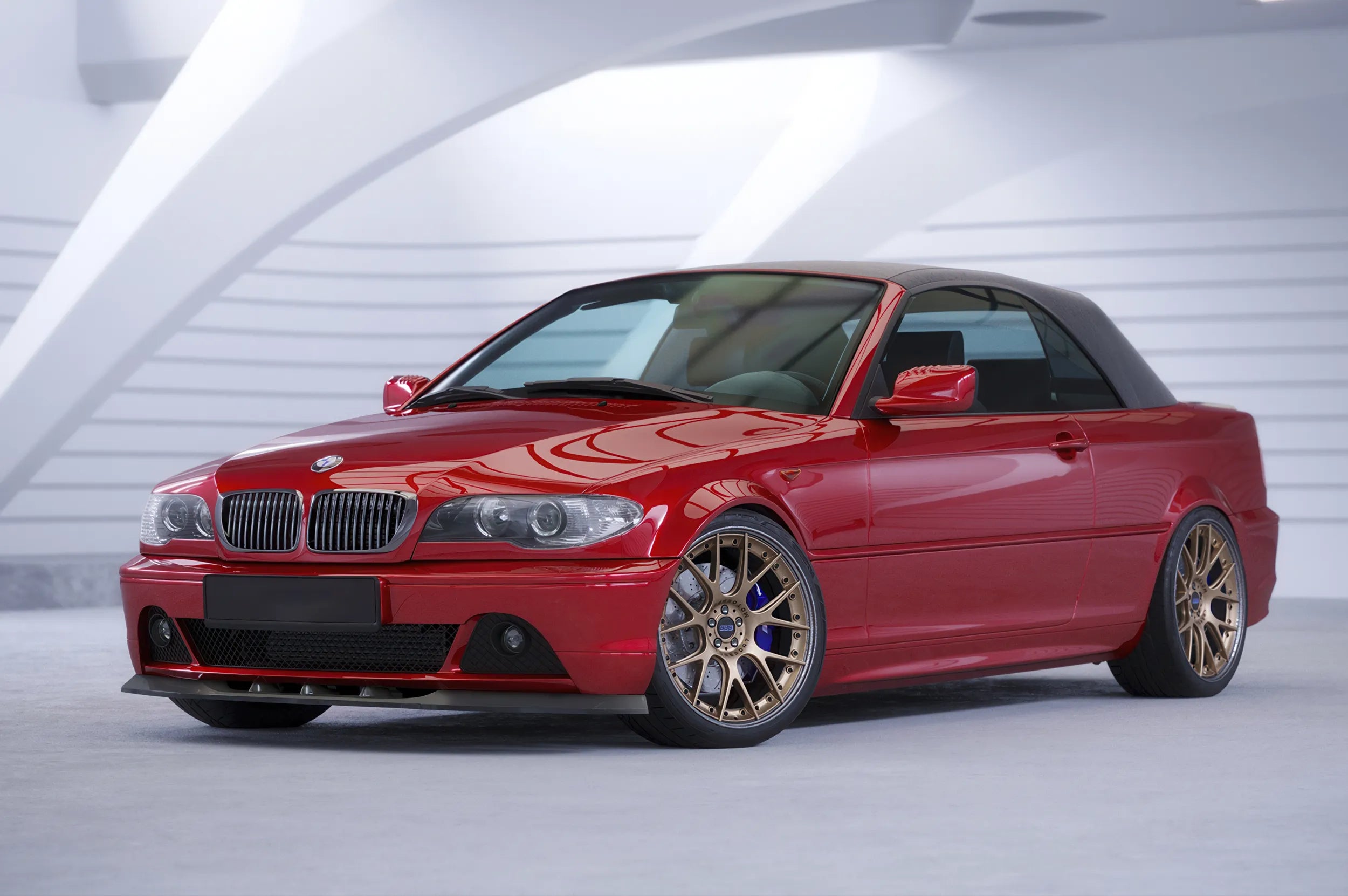 Spoiler Avant - BMW Série 3 E46 Coupé / Cabriolet phase 2 - Revvo
