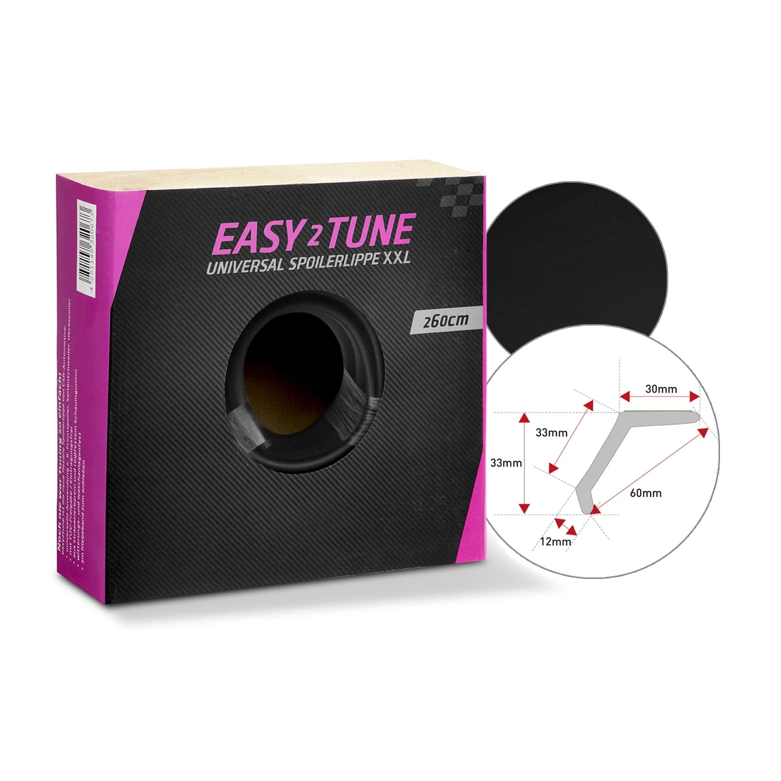 Spoiler Universel - Pour Tous Modèles de Voitures - Revvo