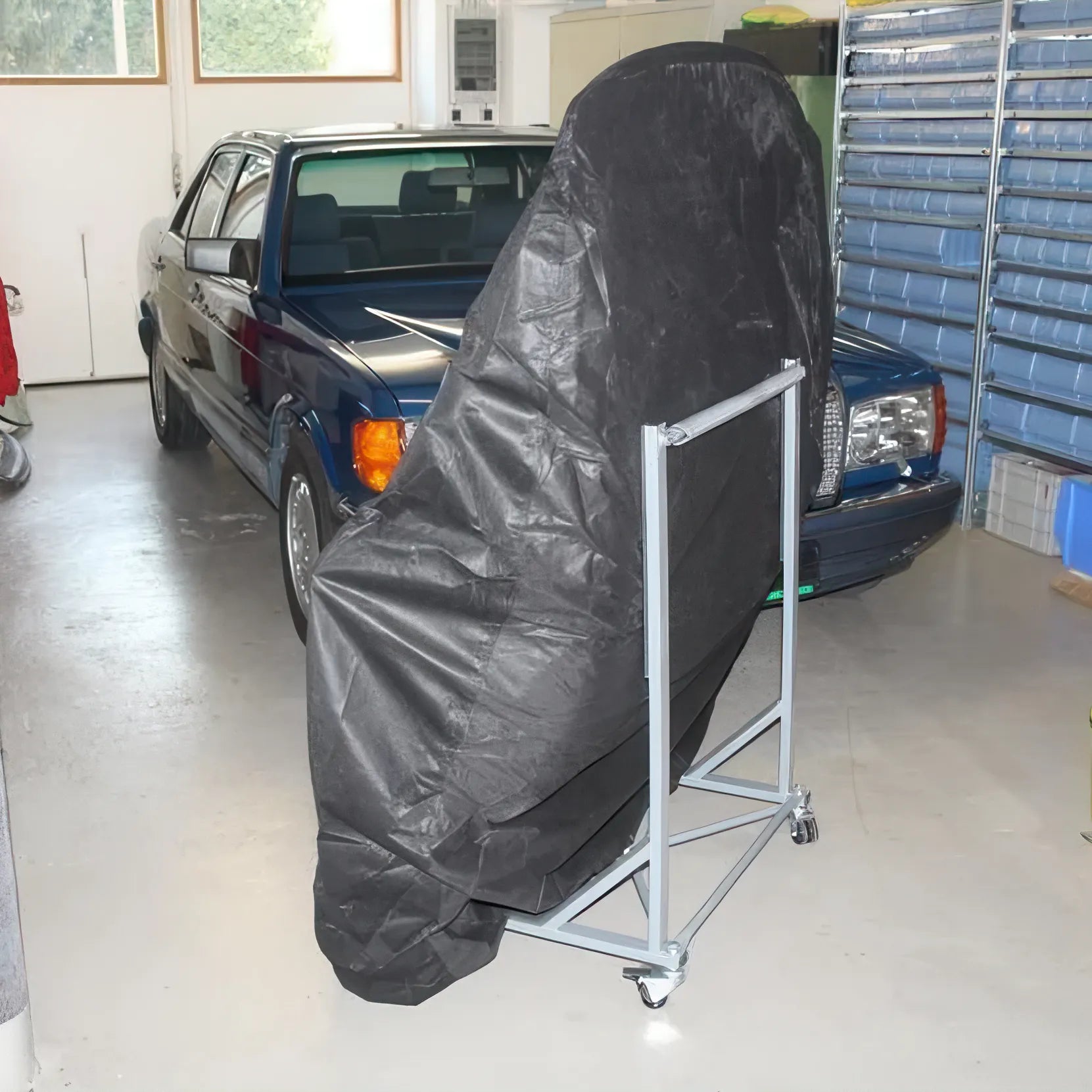 Support Rangement Hardtop sur Roulettes