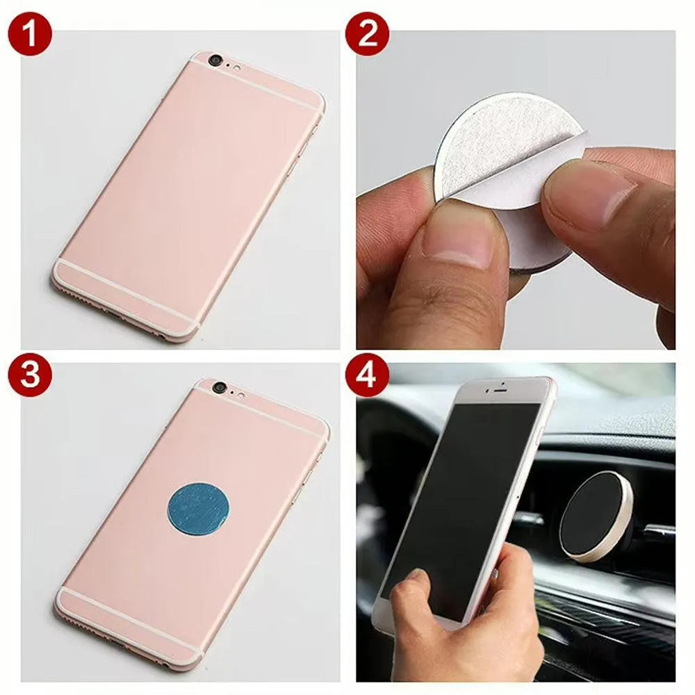 Petit Support Téléphone pour Grille de Ventilation - Revvo