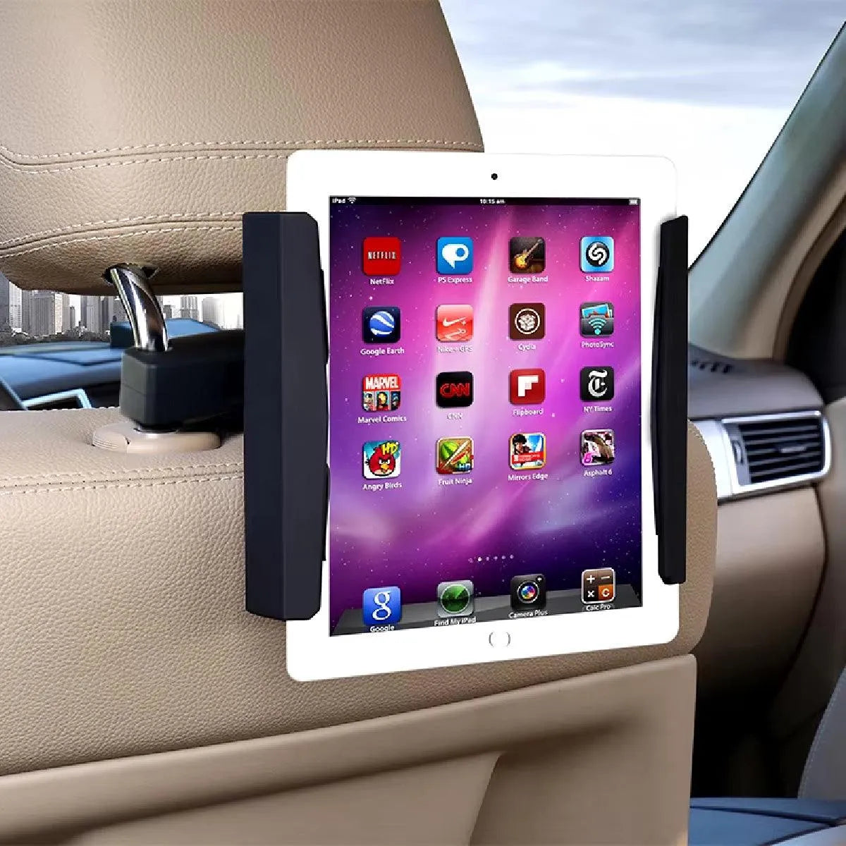 Support de Tablette pour Appuie-Tête de Voiture - Revvo