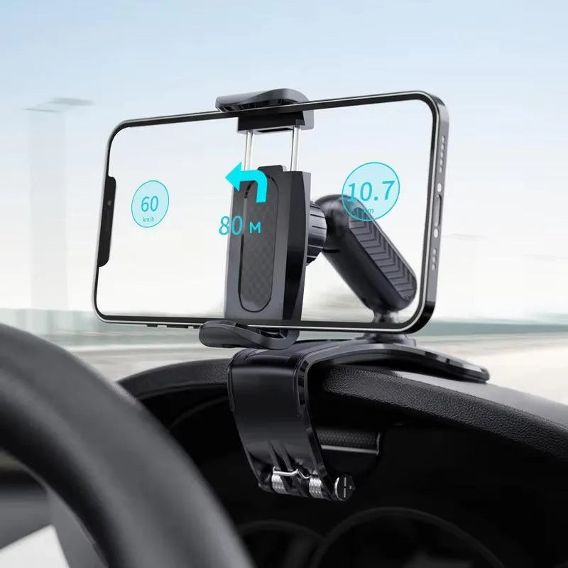 Support Téléphone à Pince pour Tableau de Bord - Revvo