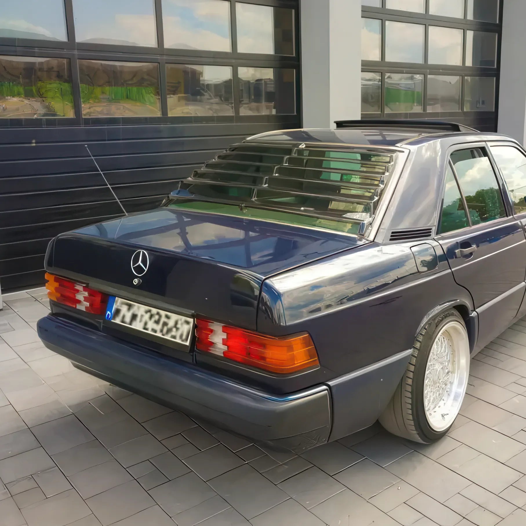 Persienne Lunette Arrière - Mercedes 190 - Revvo